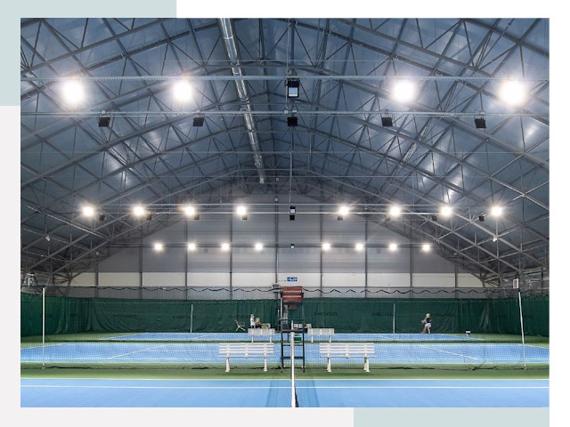 Строительство теннисных кортов в Киров от 610 руб.