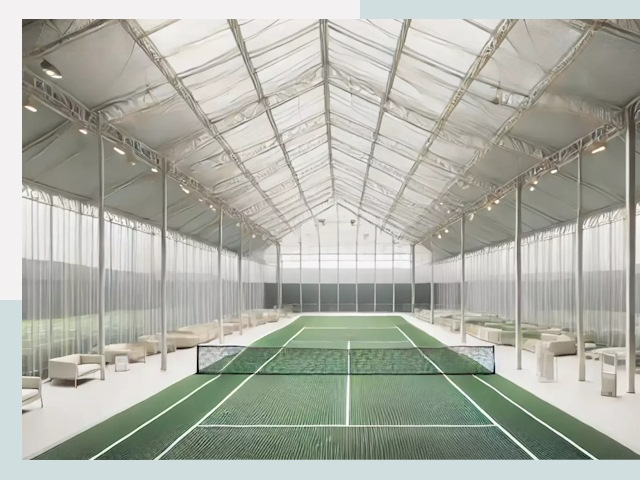 Строительство теннисных кортов в Кирове