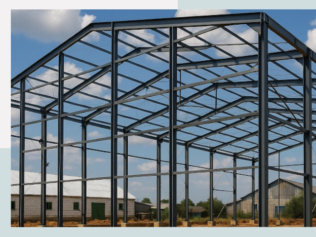 Быстровозводимые ангары от СтальСтрой-Кро по цене 610 руб.