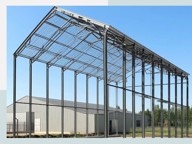 Прямо стенные ангары от СтальСтрой-Кро по цене 610 руб.