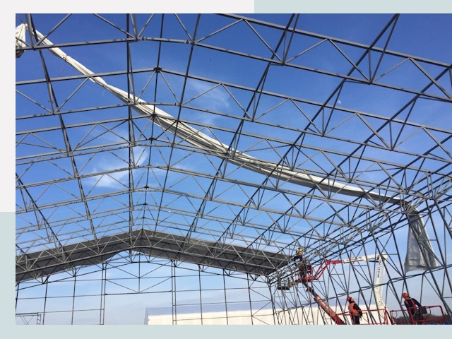 Шатровые ангары от 610 руб. в Кирове и Кировской области