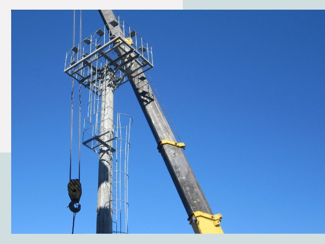 Монтаж осветительных мачт в Киров от 610 руб.