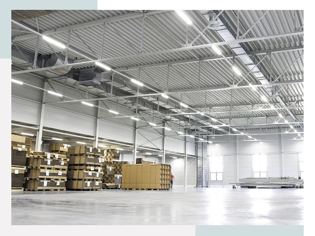 Освещение ангаров в Кирове