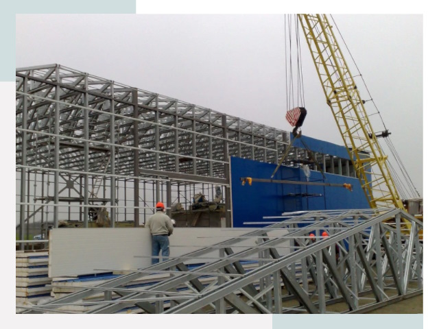 Монтаж ангаров в Кирове