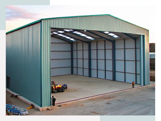 Строительство ангаров в Кирове